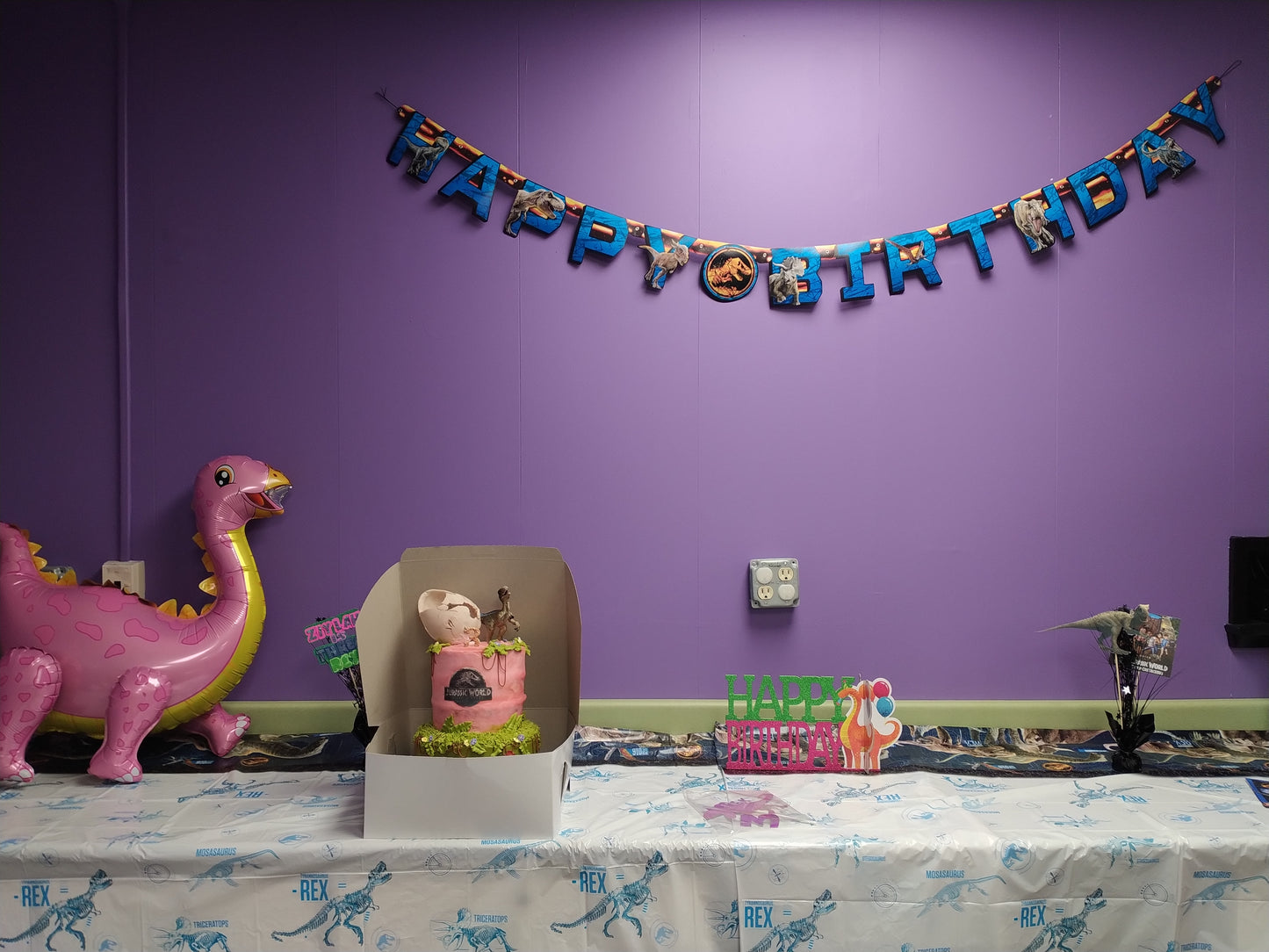 Three Rex Birthday Party Package