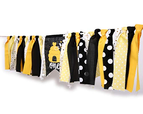 Fun to Bee One Highchair Banner