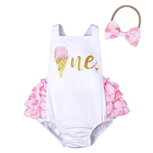 Ice Cream First Birthday Outfit
