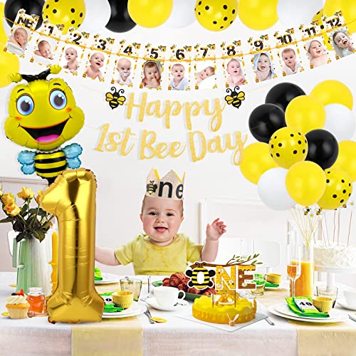 Bumblebee First Bee Day Birthday Decoration Kit