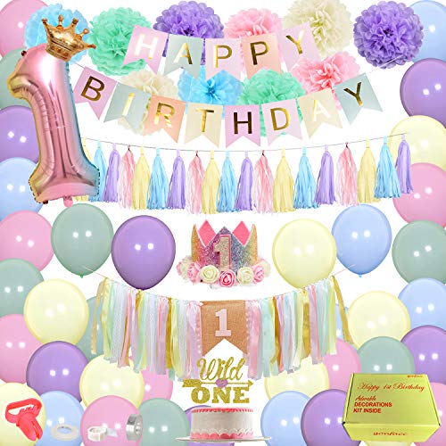 Pastel Wild One 1st Birthday Kit