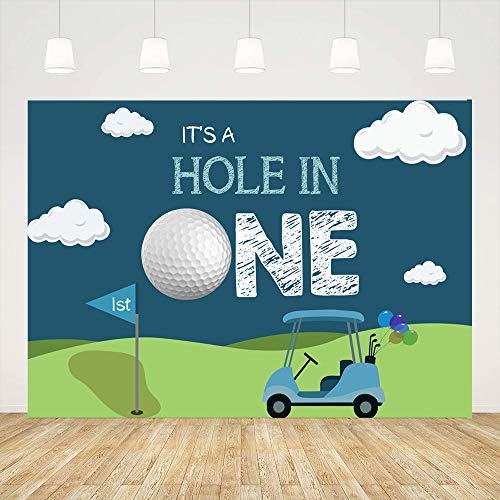 Hole in One Golf Backdrop