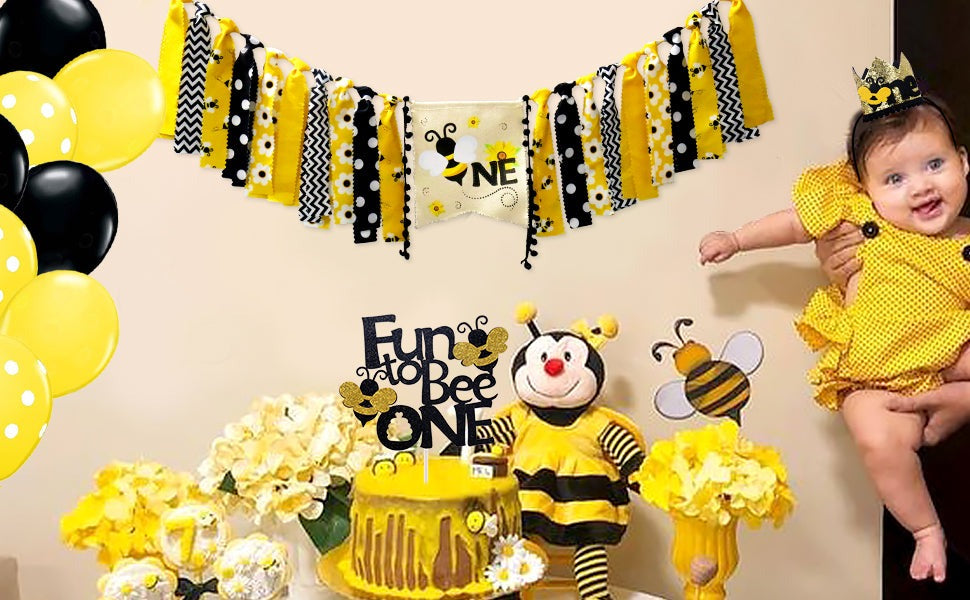 Bumble Bee First Birthday Collection