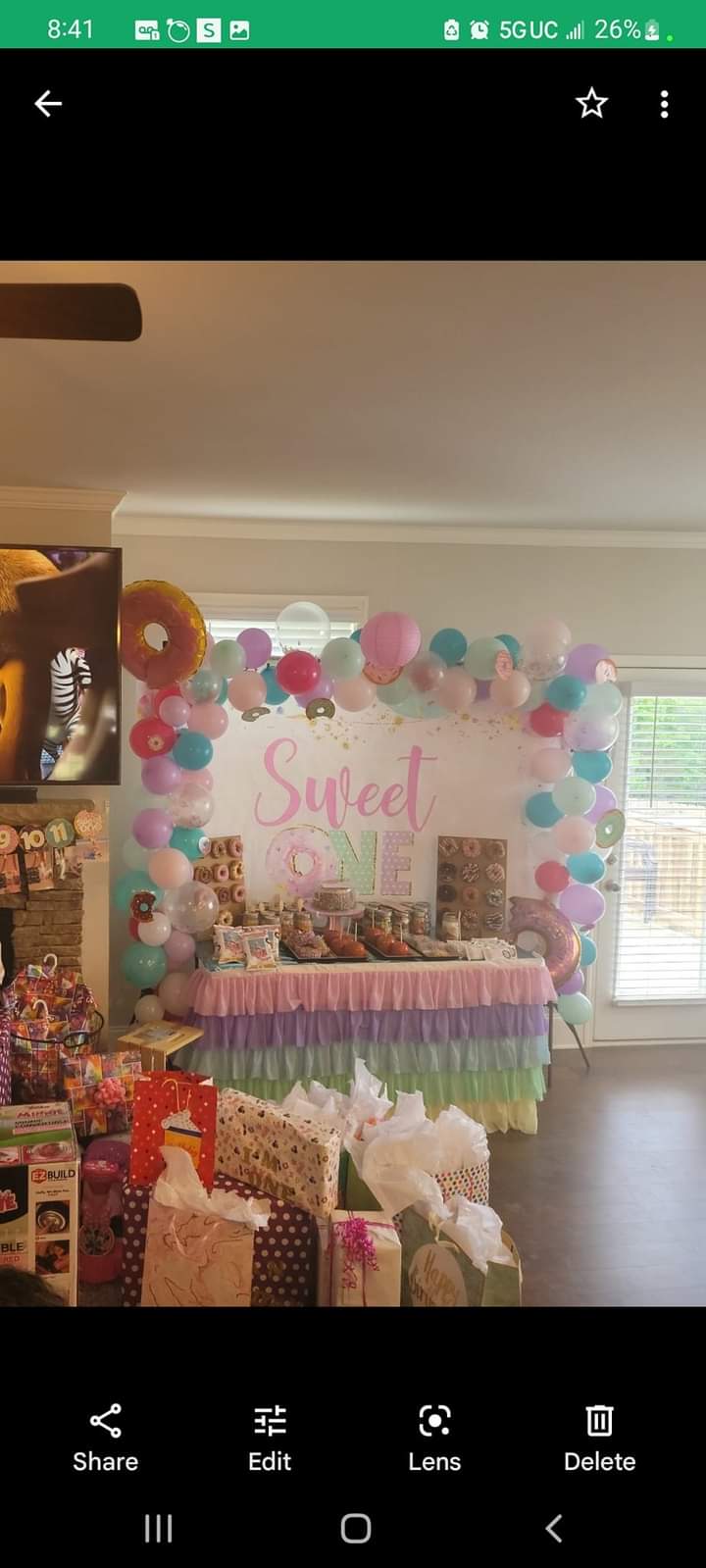 Sweet One Party Box