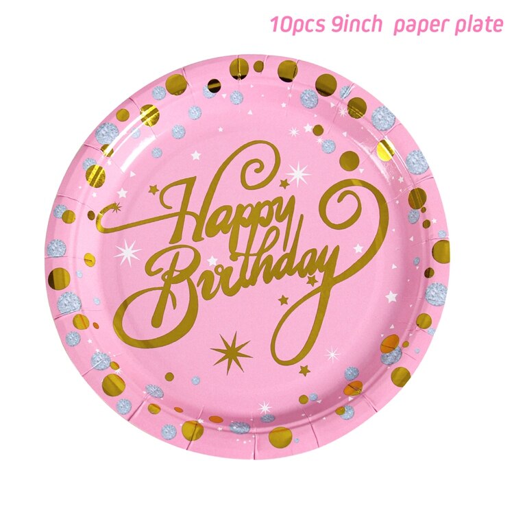 Pink and Blue Birthday Supplies
